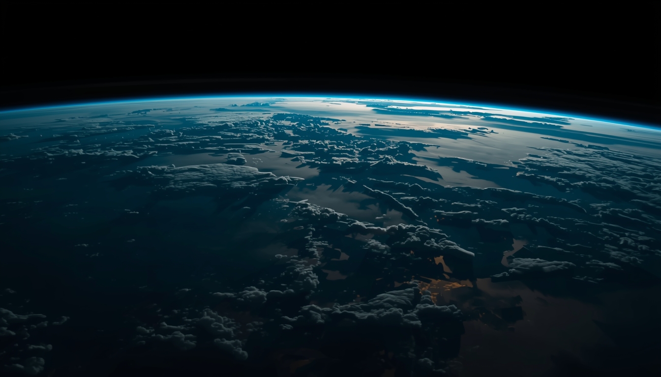 Earth from orbit — AgroShield ACT4Darkhan global deployment